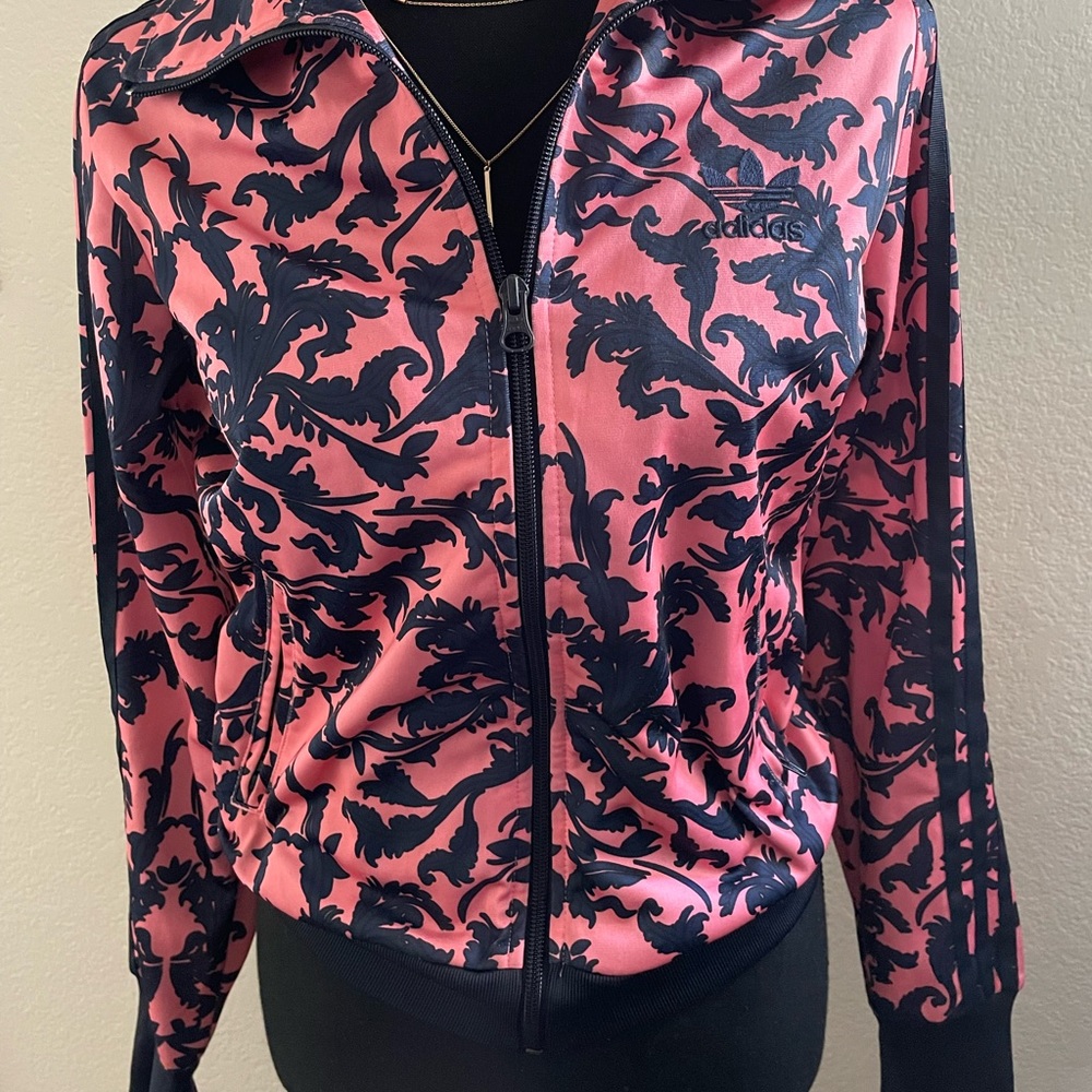 Printed Adidas Track Jacket